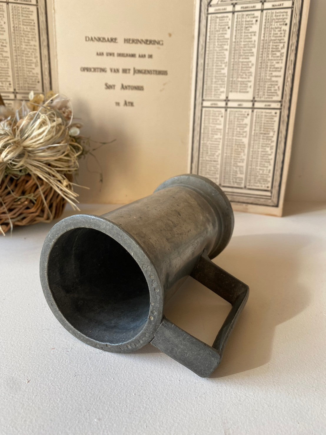 Pewter pot