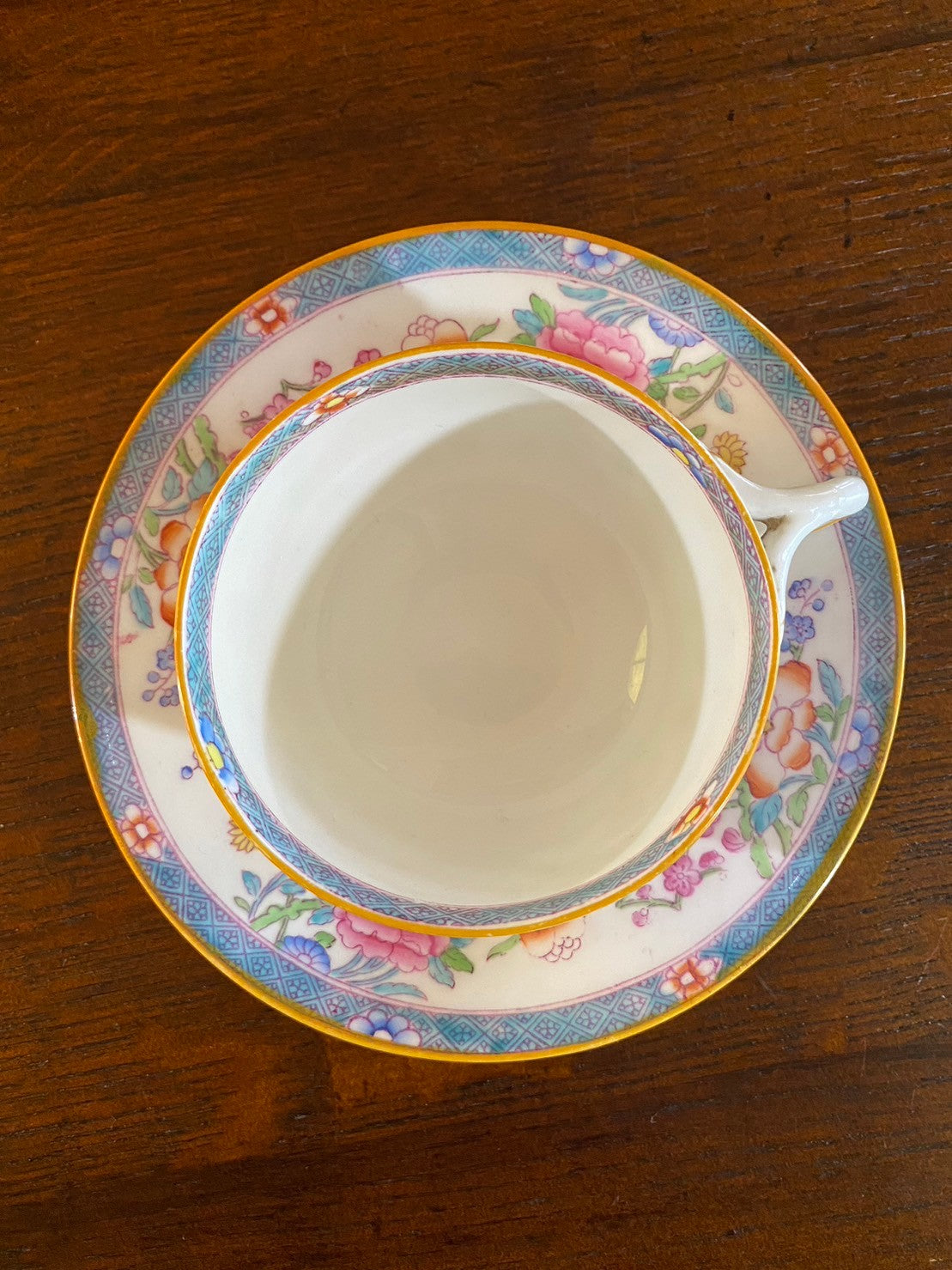 Brownfield & son tea cup & saucer