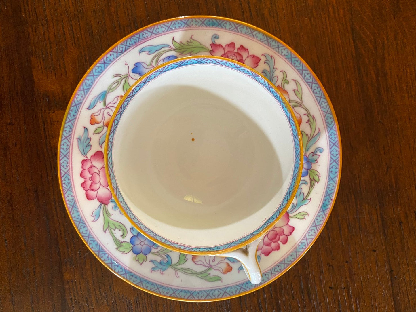 Brownfield & son tea cup & saucer