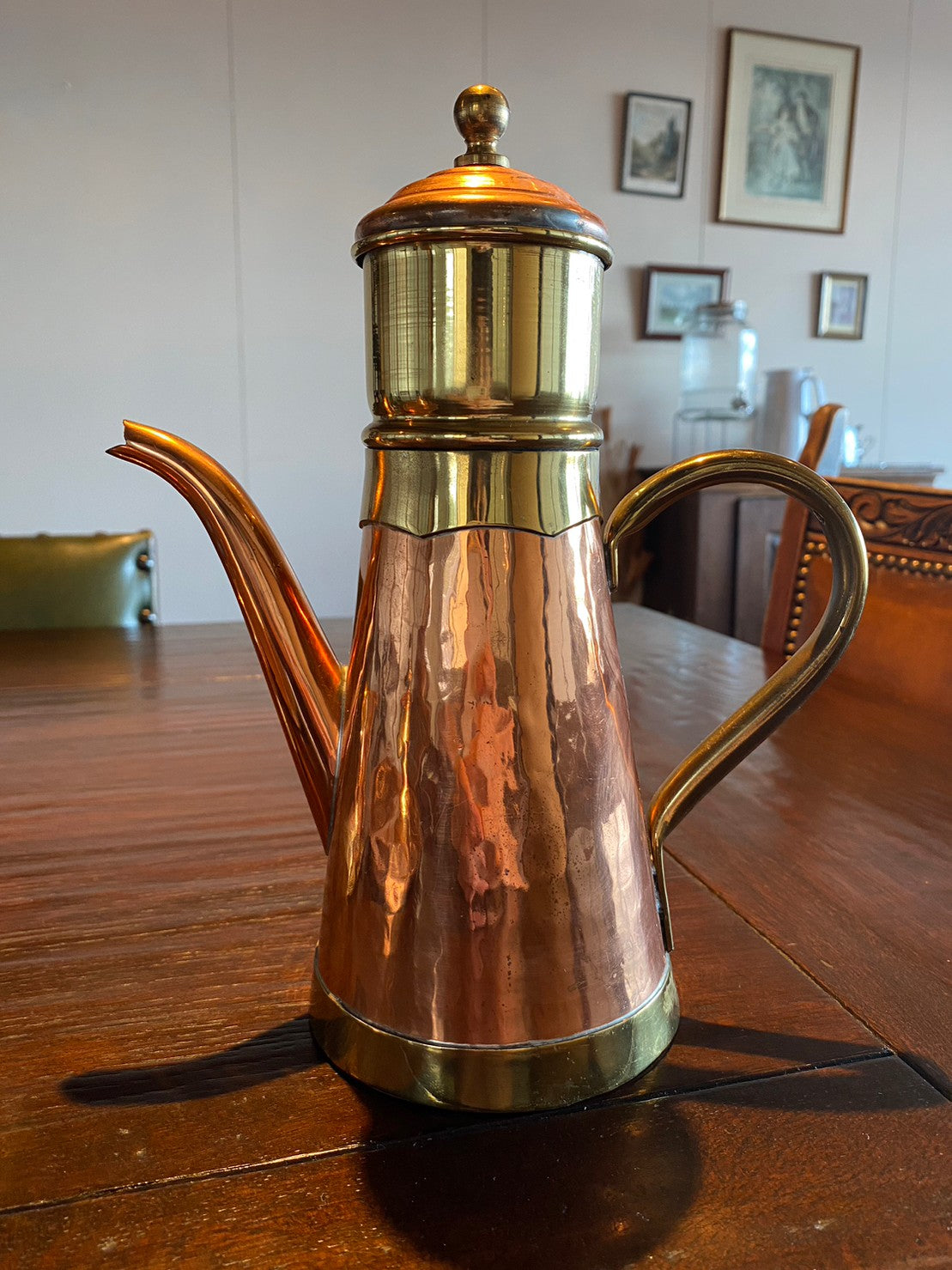 Belgian copper pot
