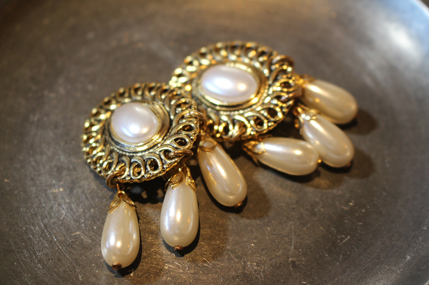 paris vintage earrrings