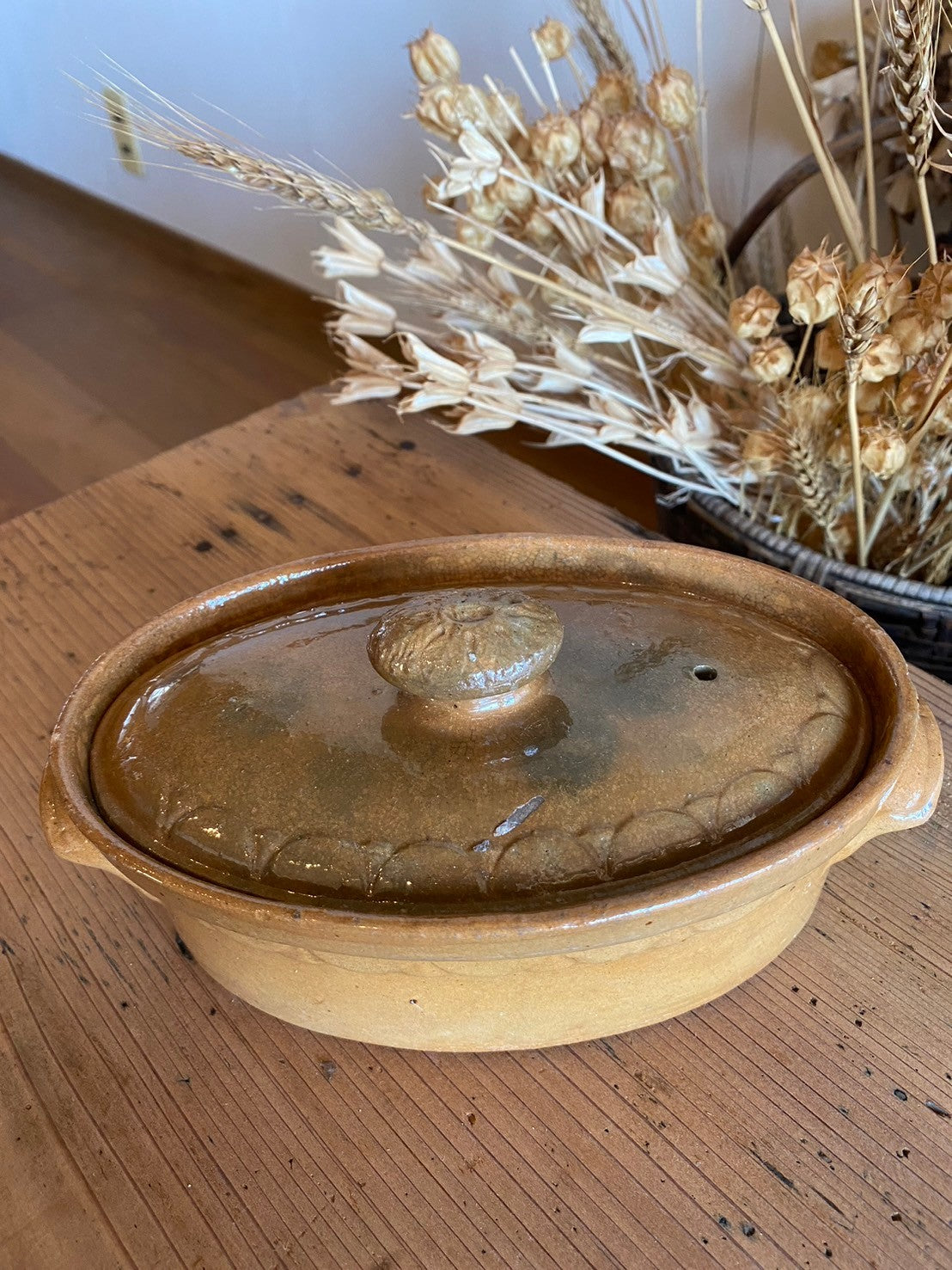 FRANCE vintage テリーヌポット