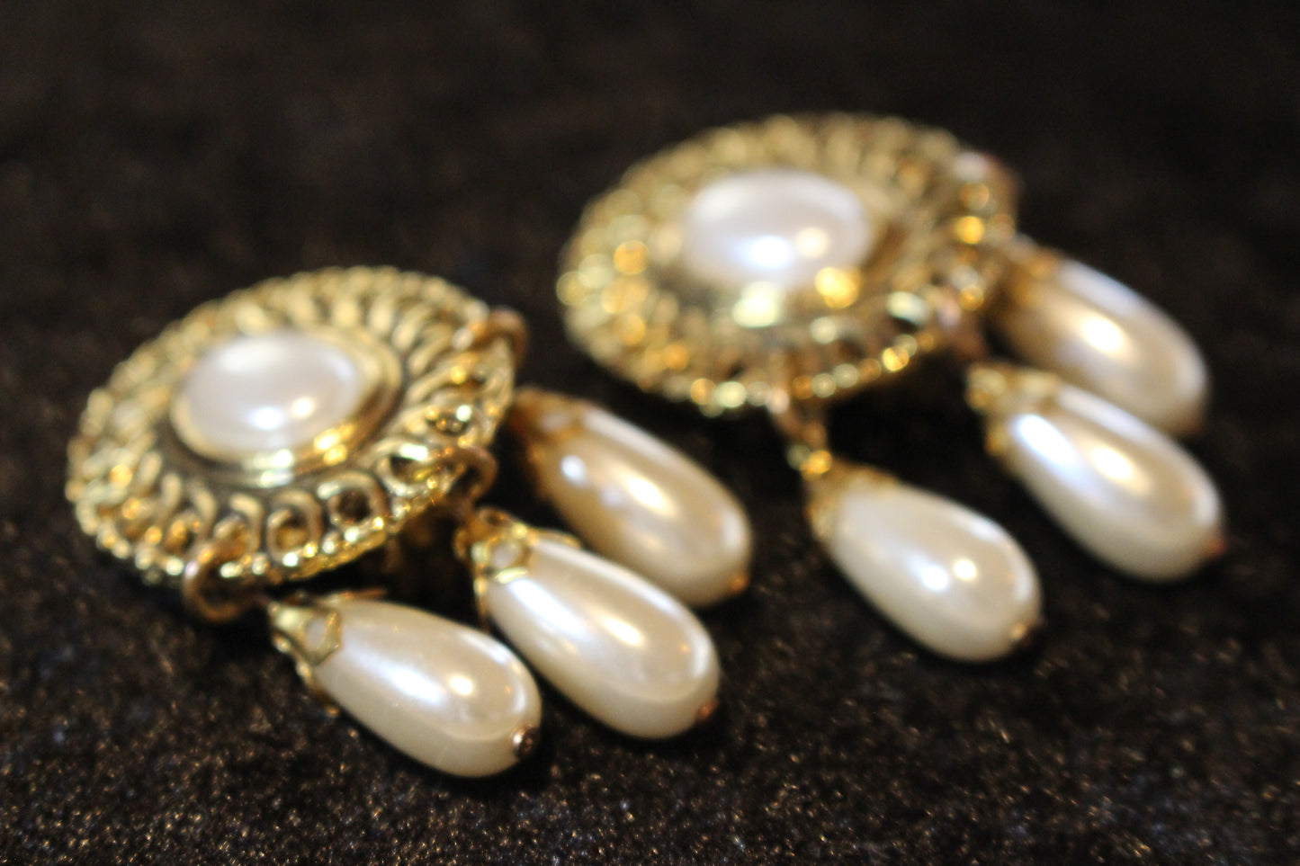 paris vintage earrrings