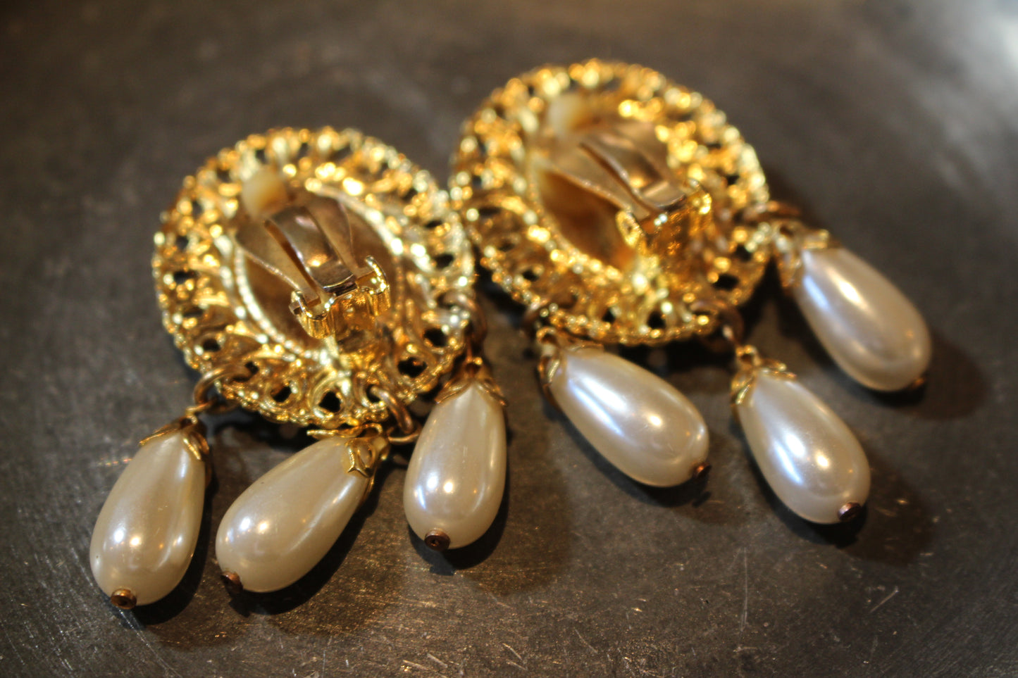 paris vintage earrrings