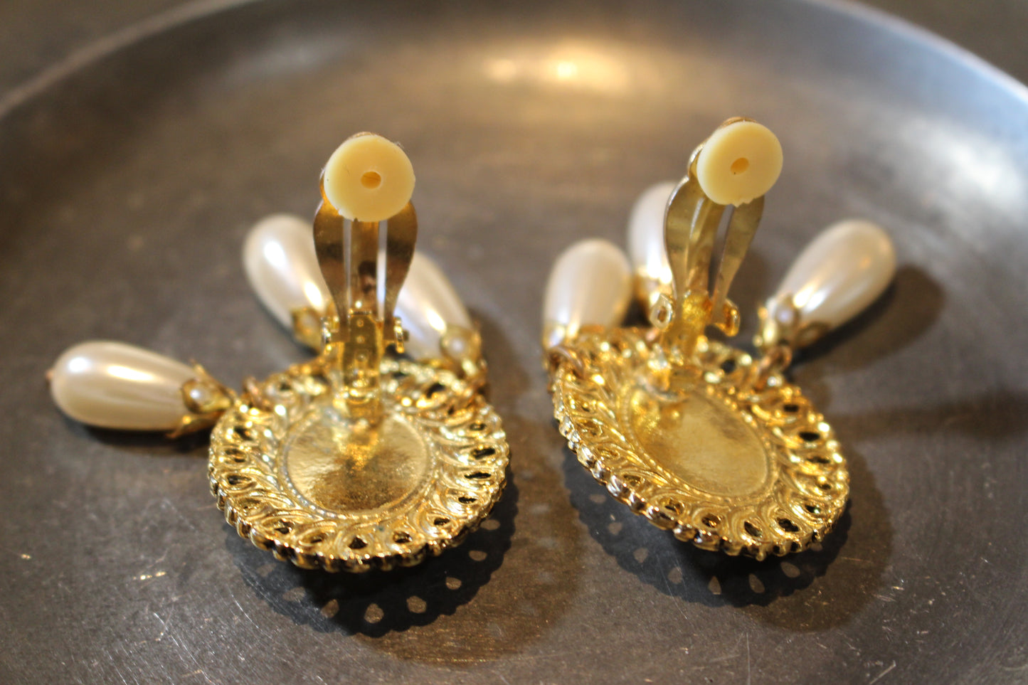 paris vintage earrrings