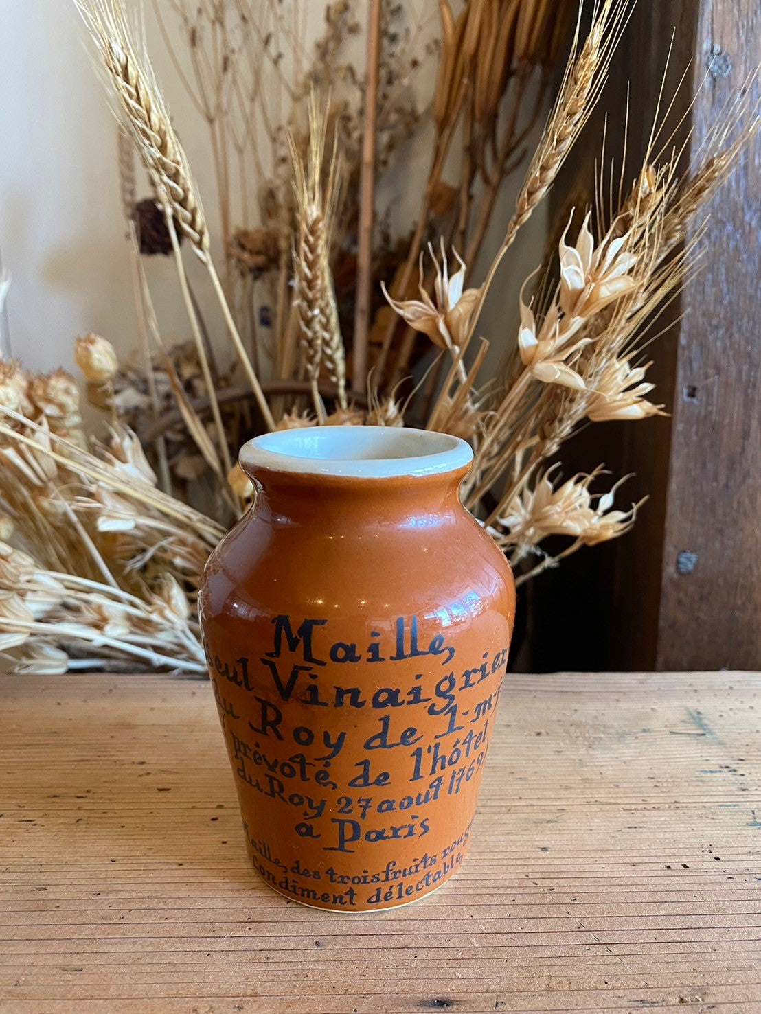 Maille vintage mustard pot