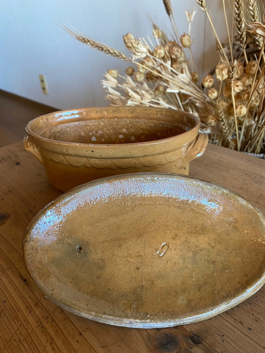 FRANCE vintage テリーヌポット