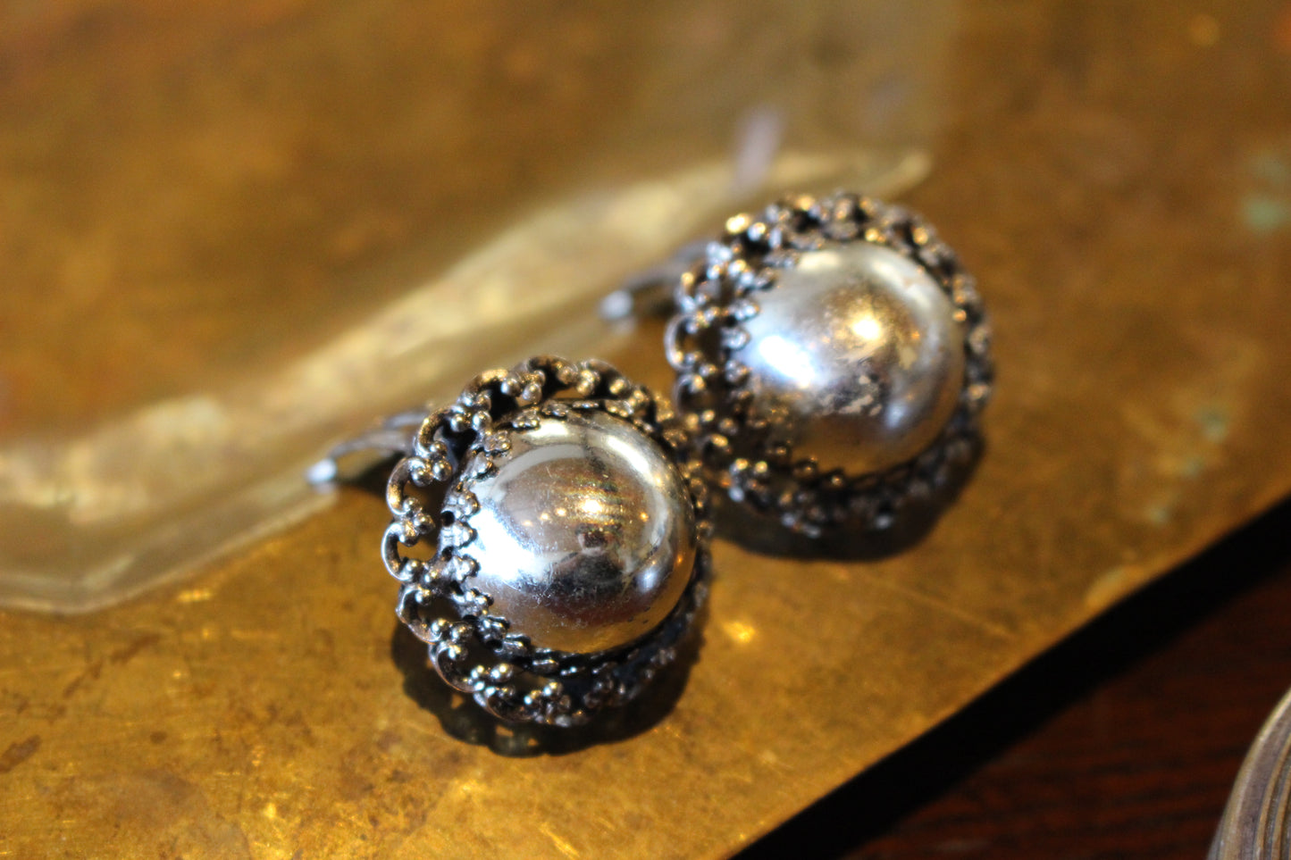 paris vintage earrings